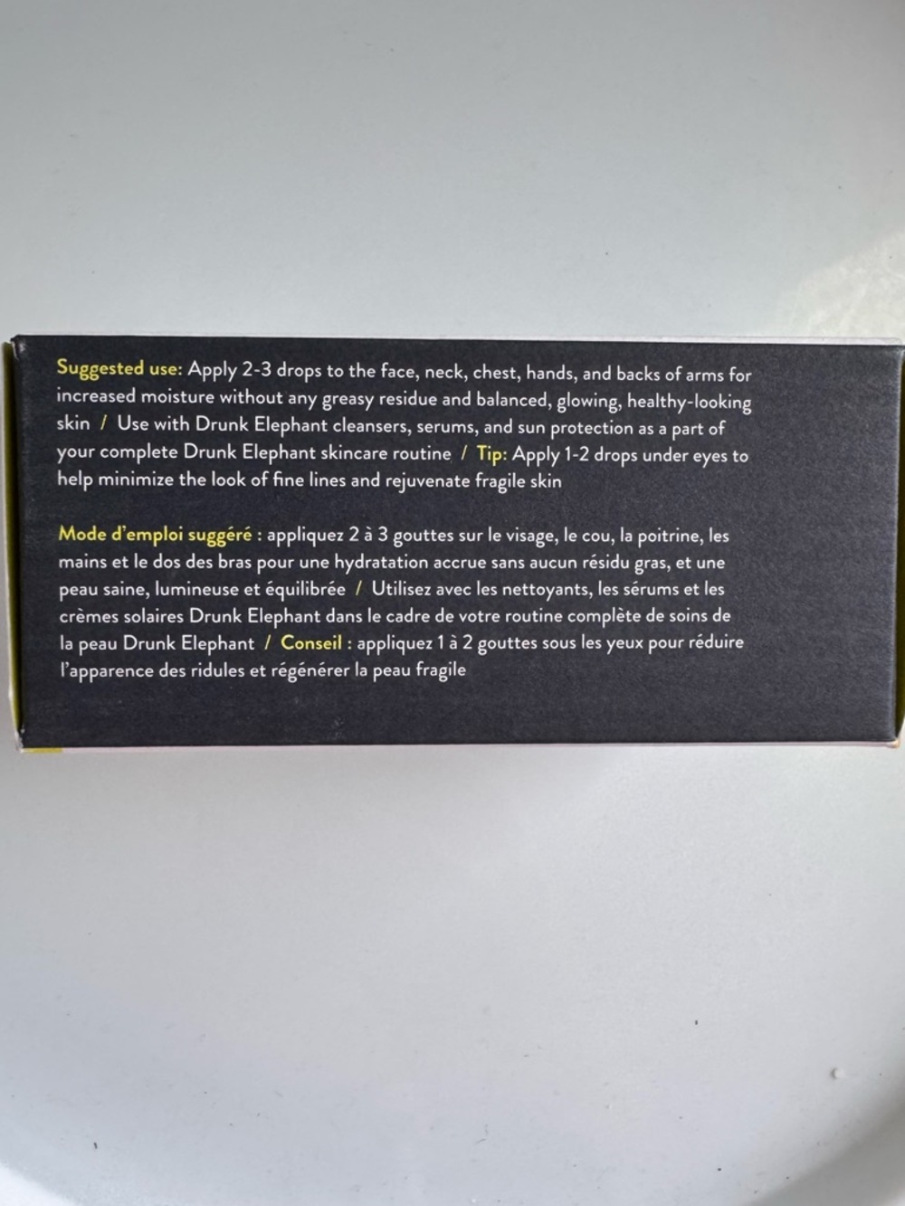 Drunk Elephant-Virgin Marula Luxury Face Oil - Picture 10 of 10